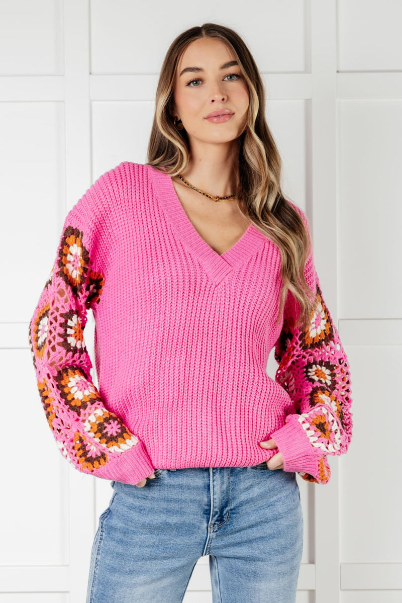 Can’t Stop this Feeling V-Neck Knit Sweater