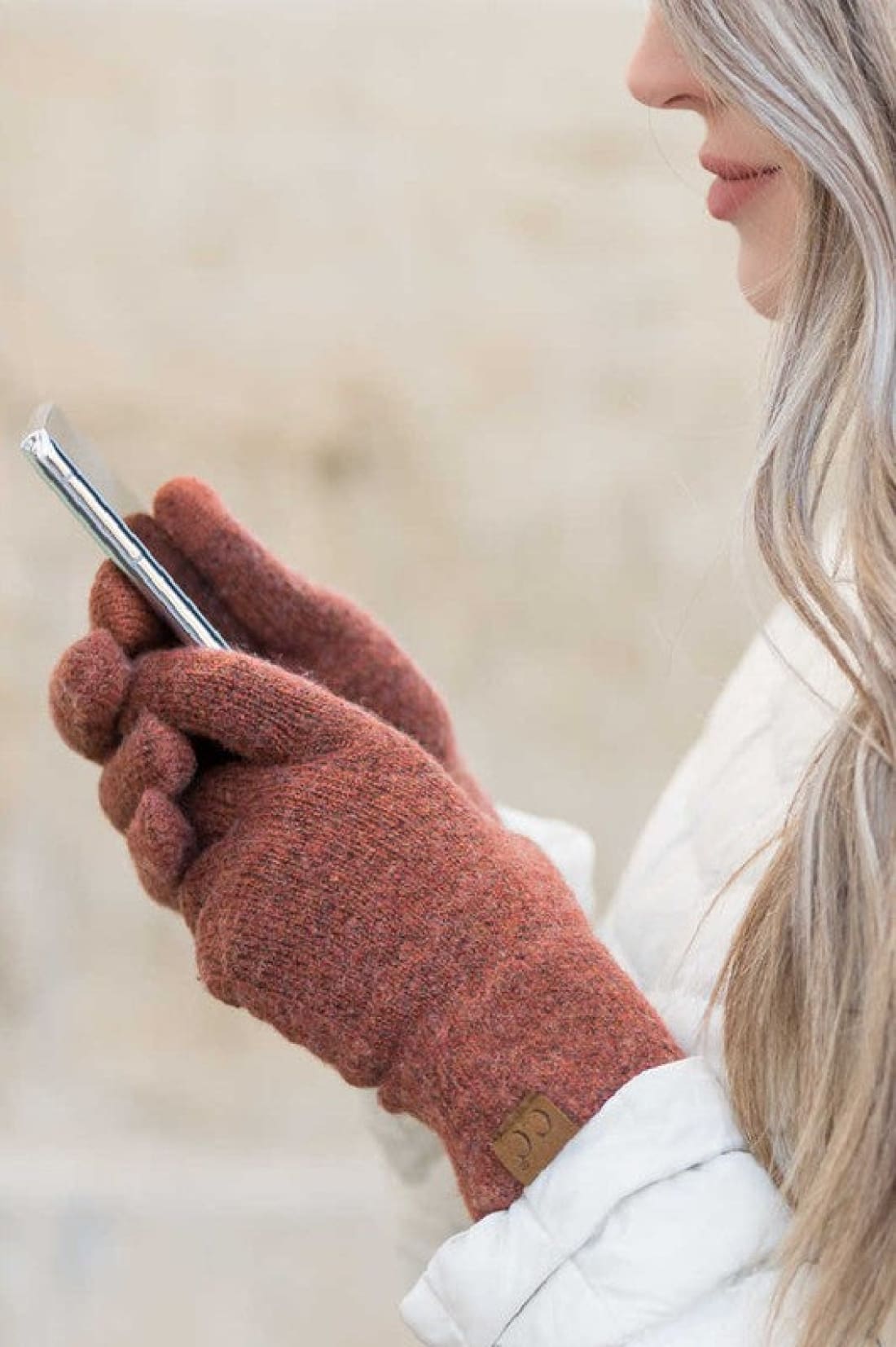 CC Cashmere Blend Touch Gloves