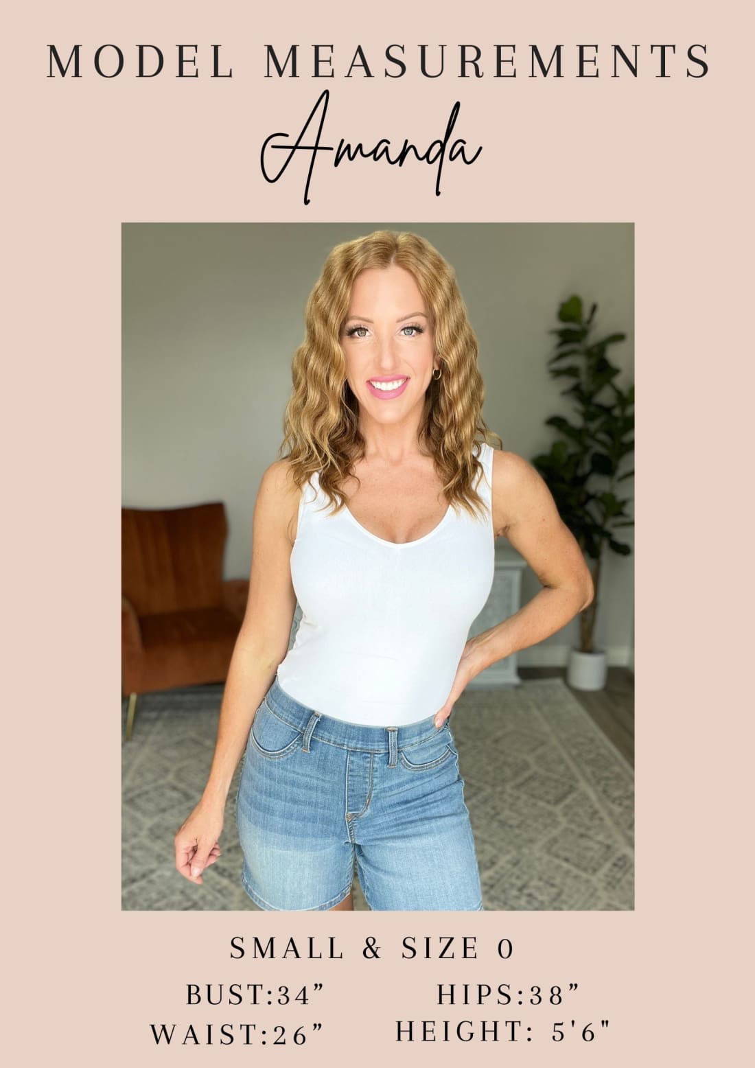 Denim Skort in Dark Denim