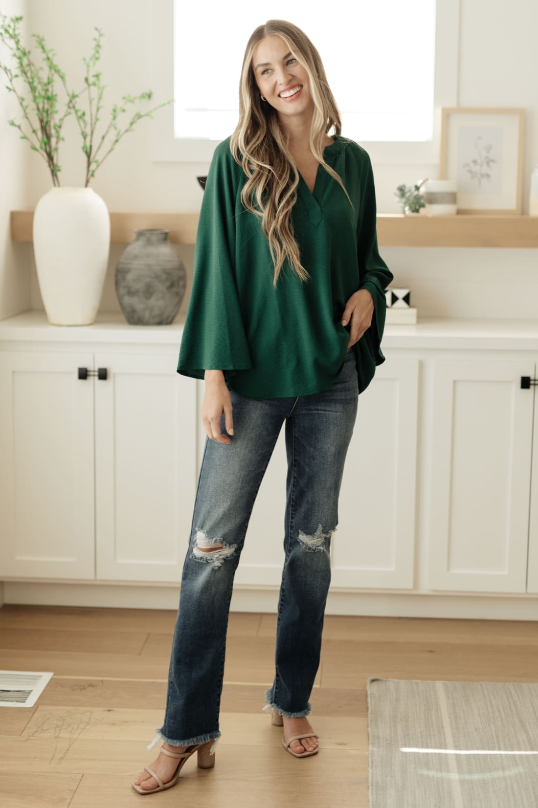 Climb On V-Neck Blouse | Blouses & Shirts