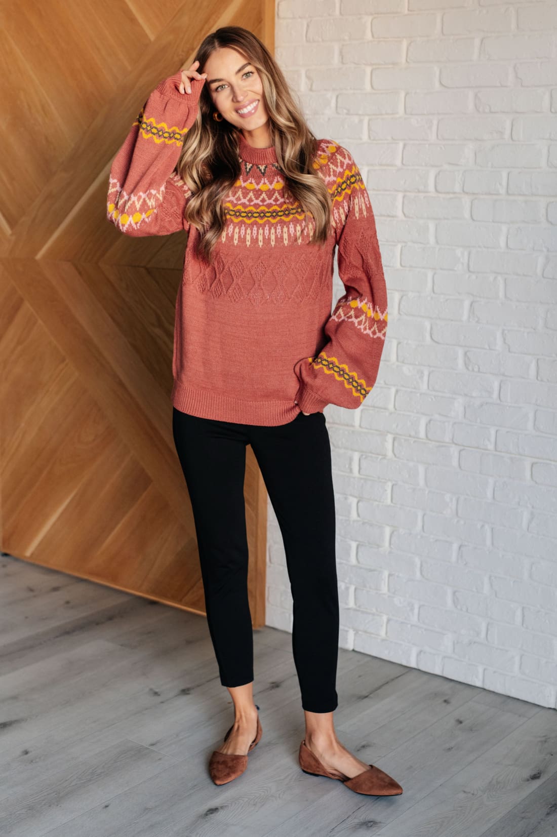 Cozy Chalet Fair Isle Sweater | Sweaters & Cardigans