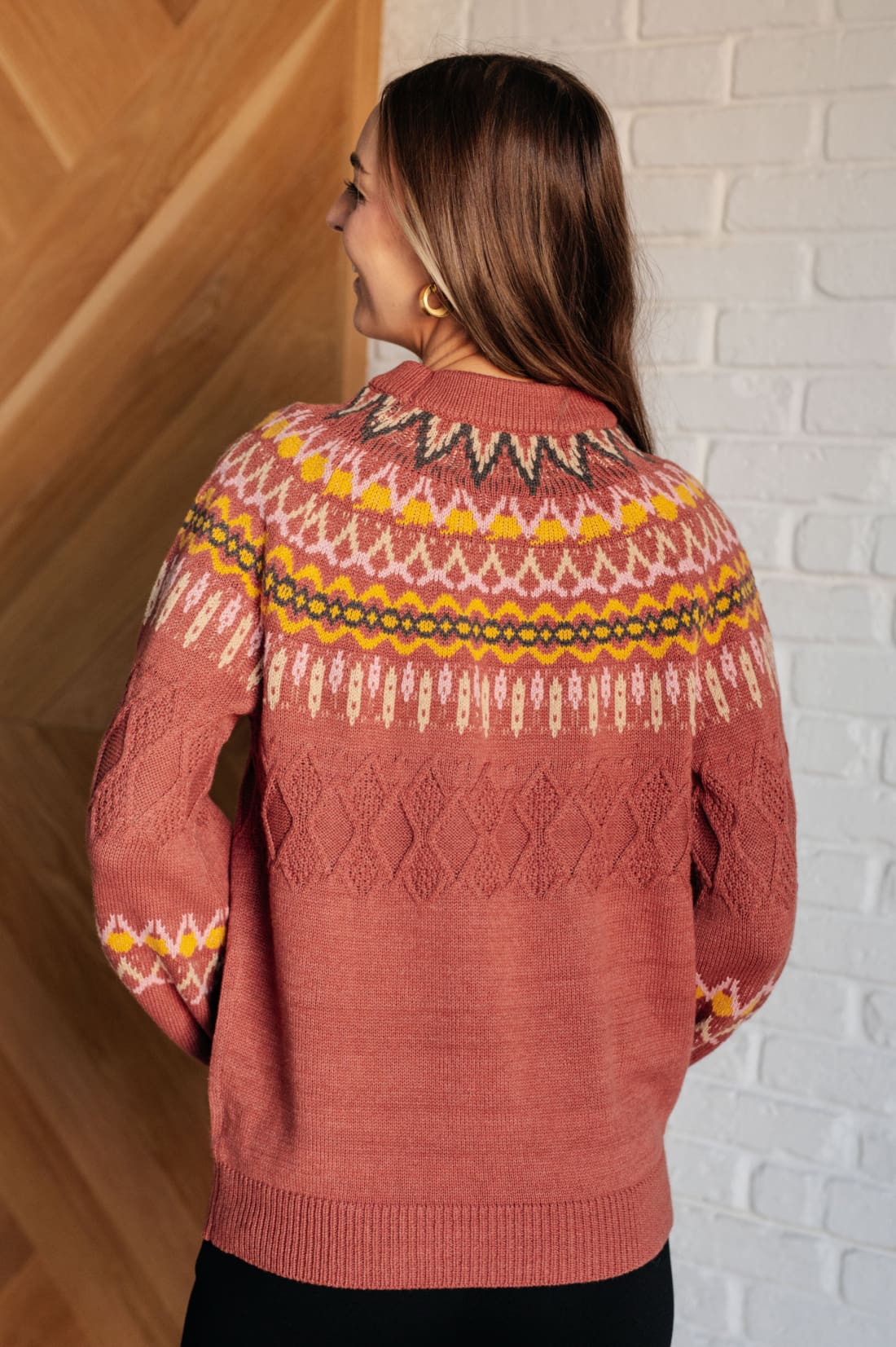 Cozy Chalet Fair Isle Sweater | Sweaters & Cardigans