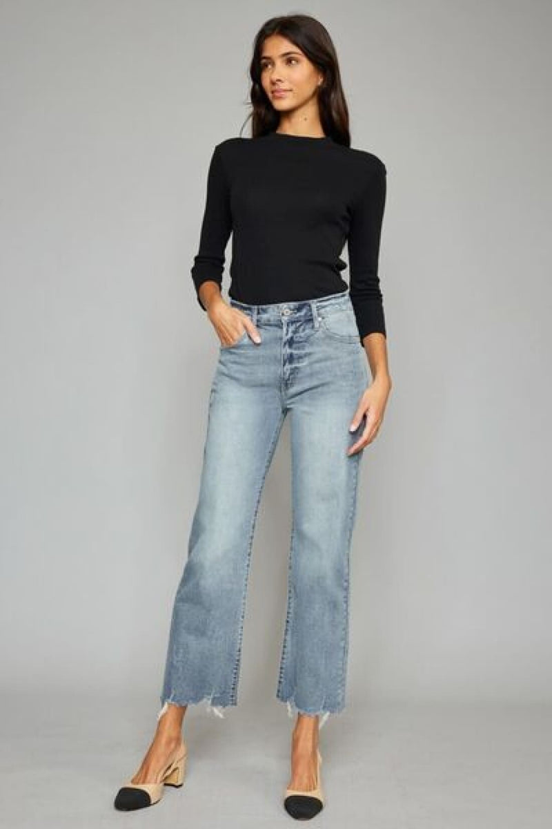 Cropped Wide Leg Jeans | Women’s Jeans