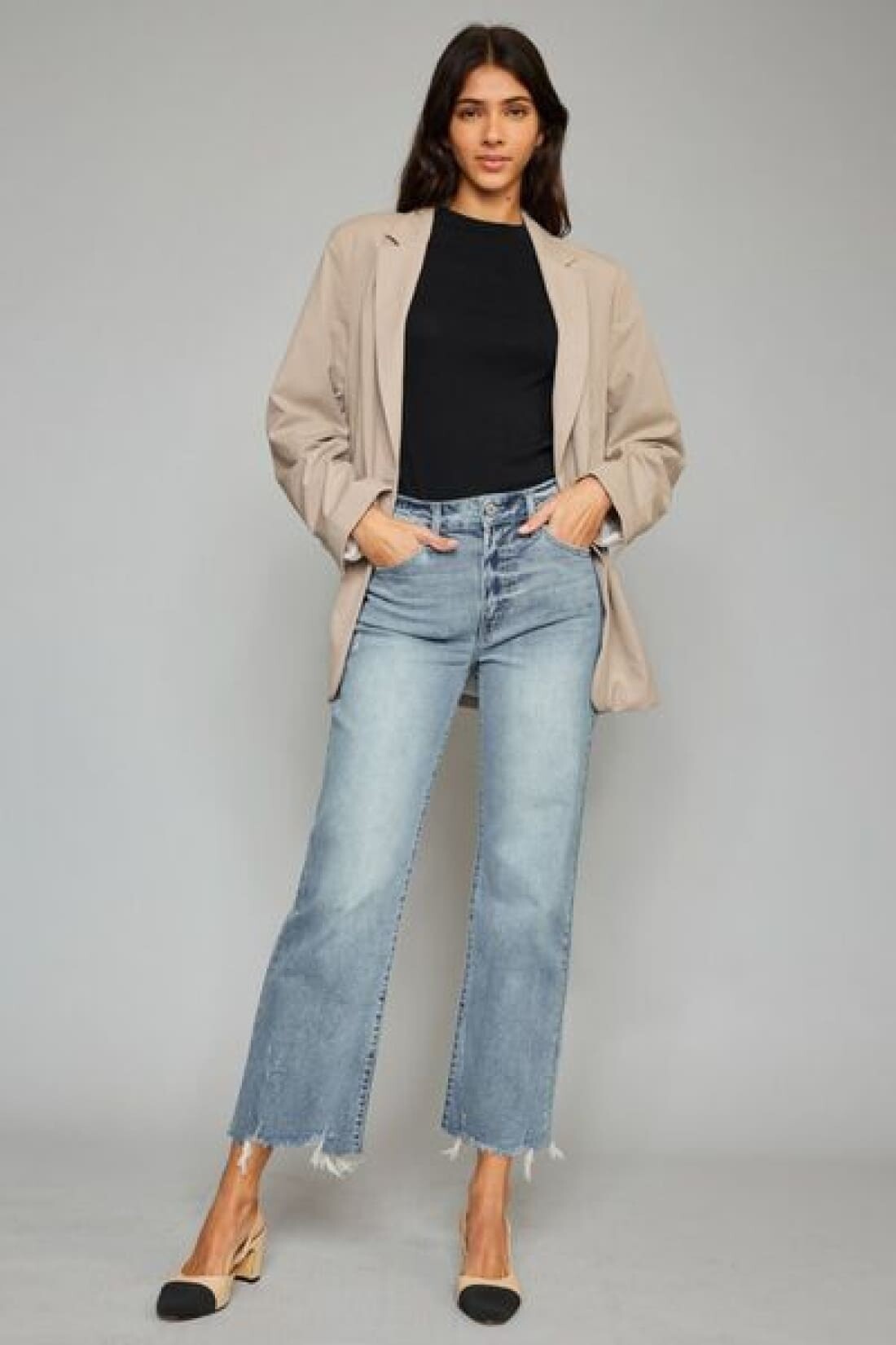 Cropped Wide Leg Jeans | Women’s Jeans