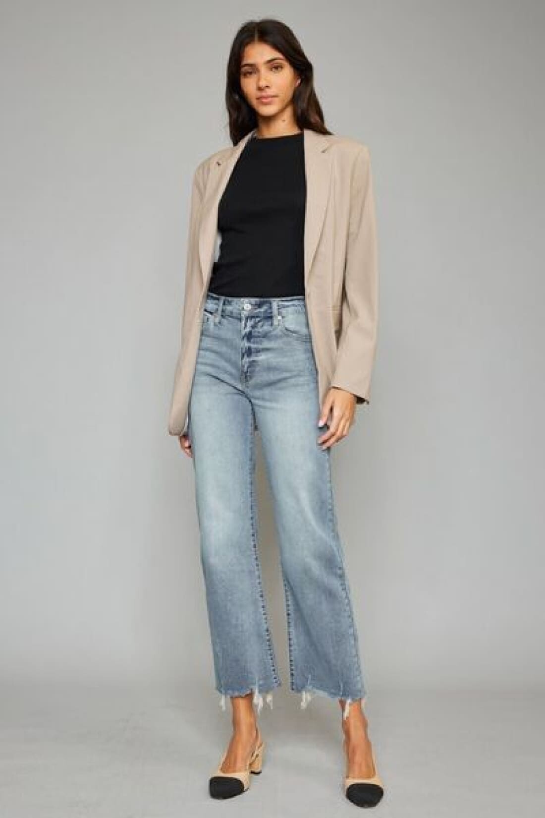 Cropped Wide Leg Jeans | Women’s Jeans