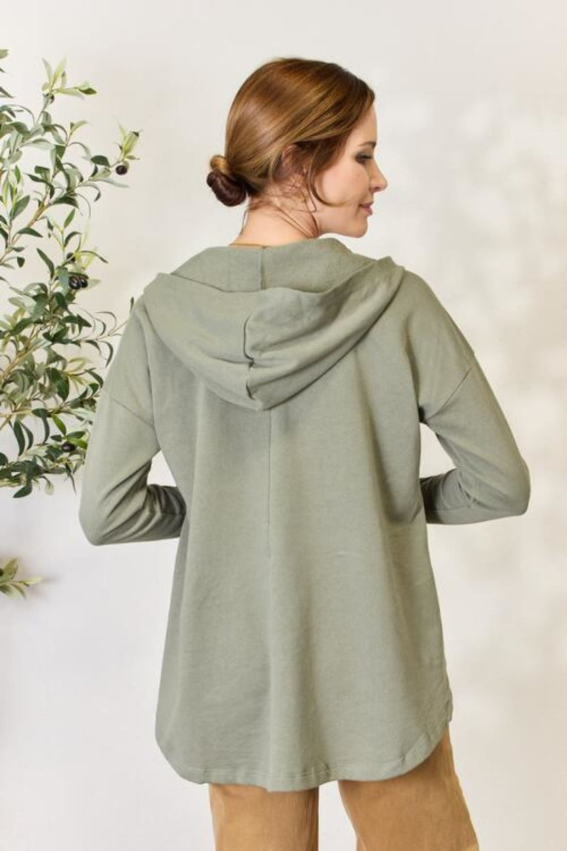 Culture Code Full Size Half Button Hoodie | Sweatshirts & Hoodies