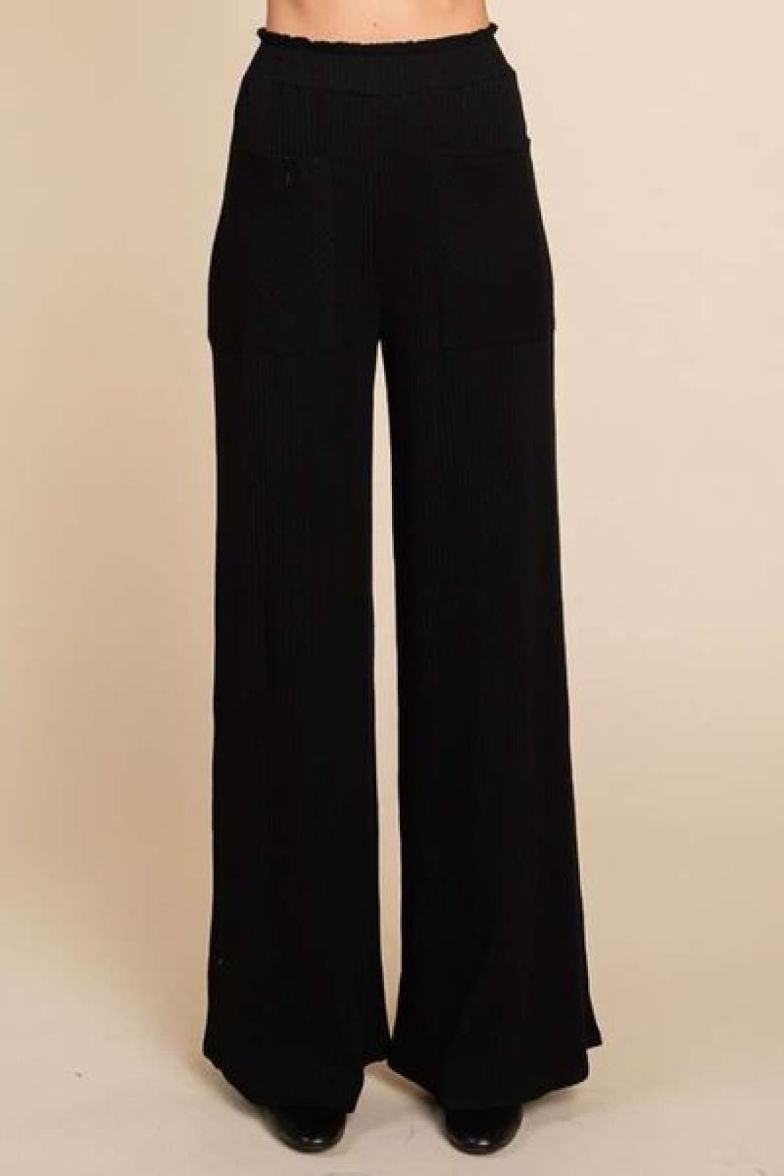 Culture Code Full Size High Waist Wide Leg Pants | pants