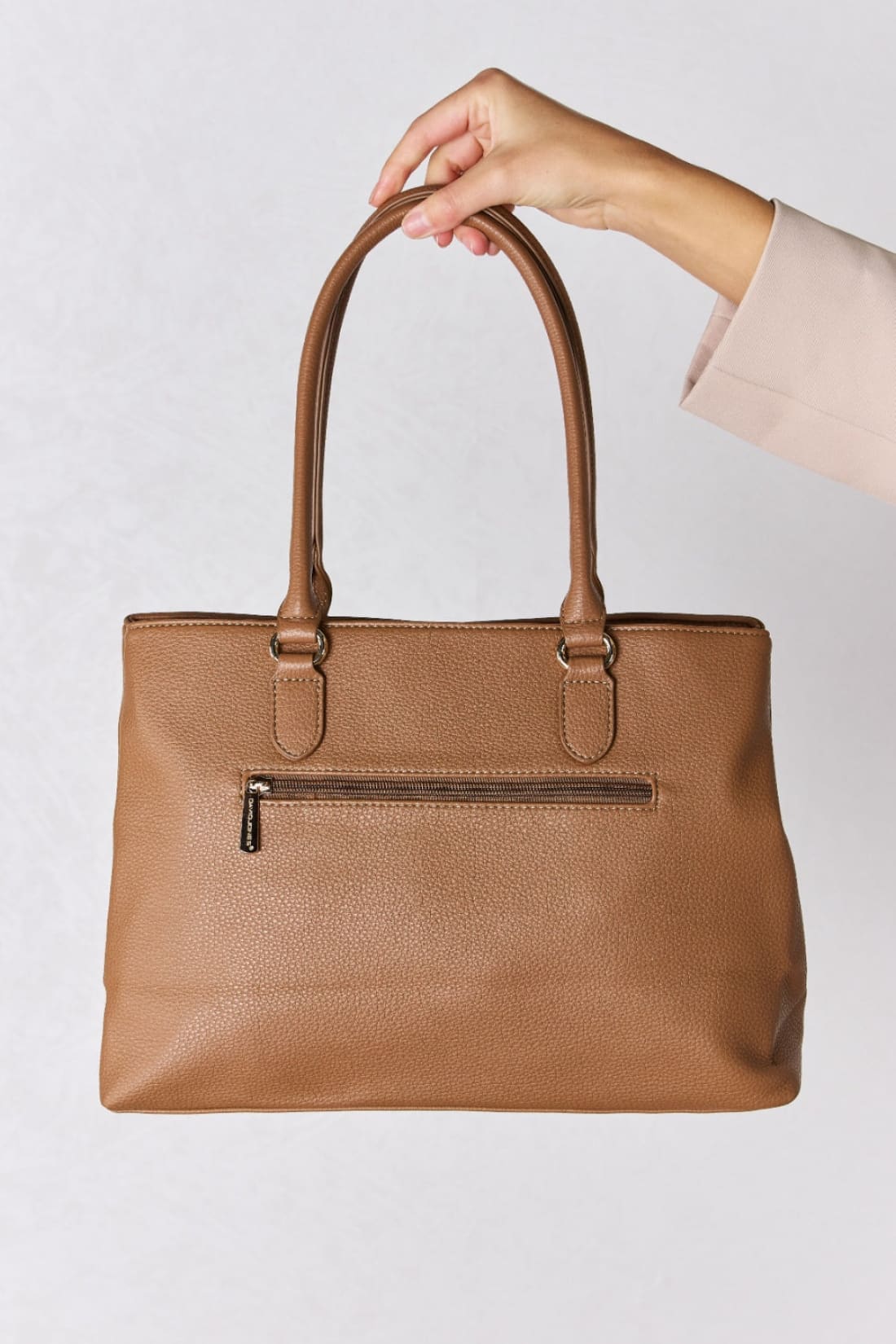 David Jones Structured Leather Handbag | handbag