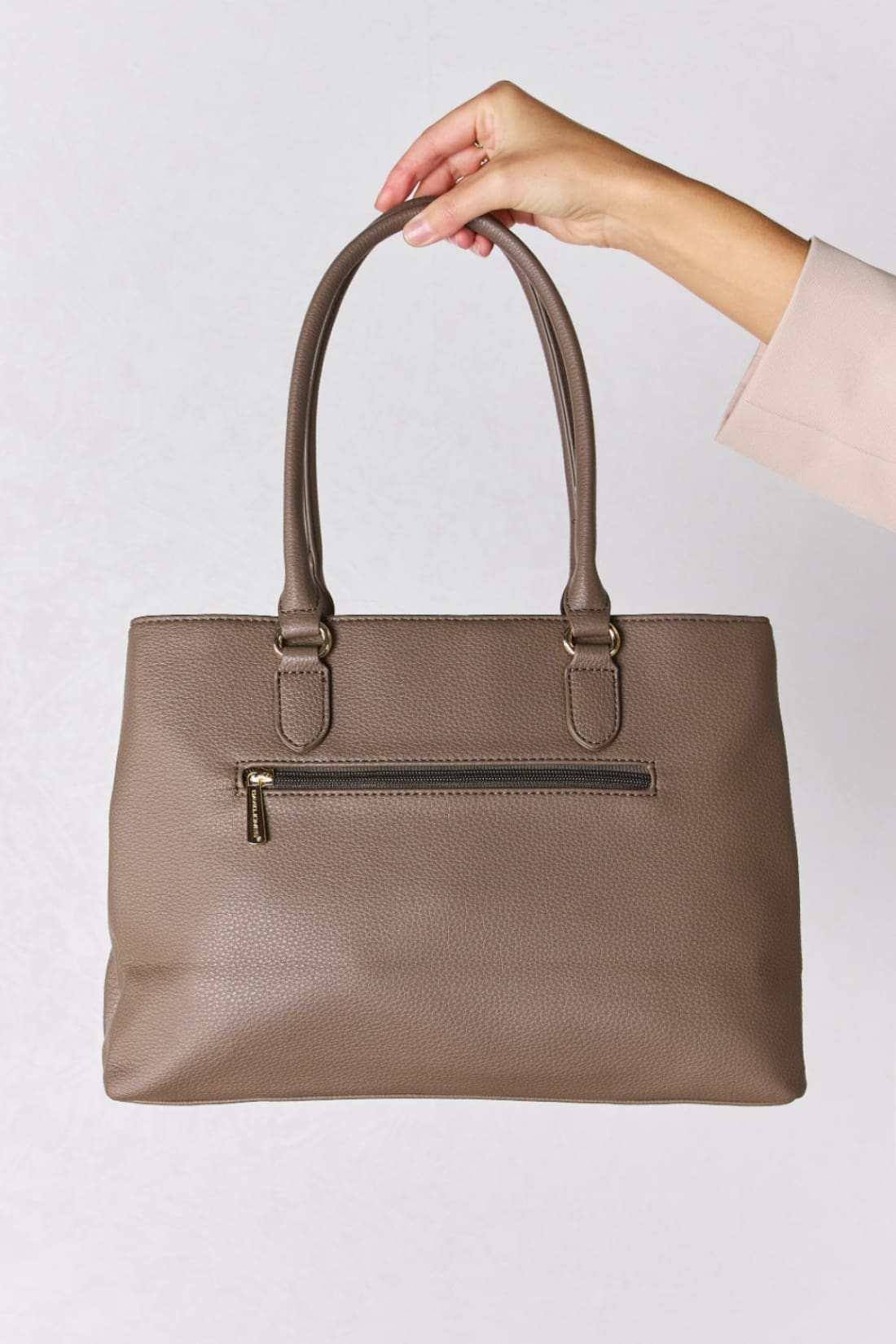 David Jones Structured Leather Handbag | handbag