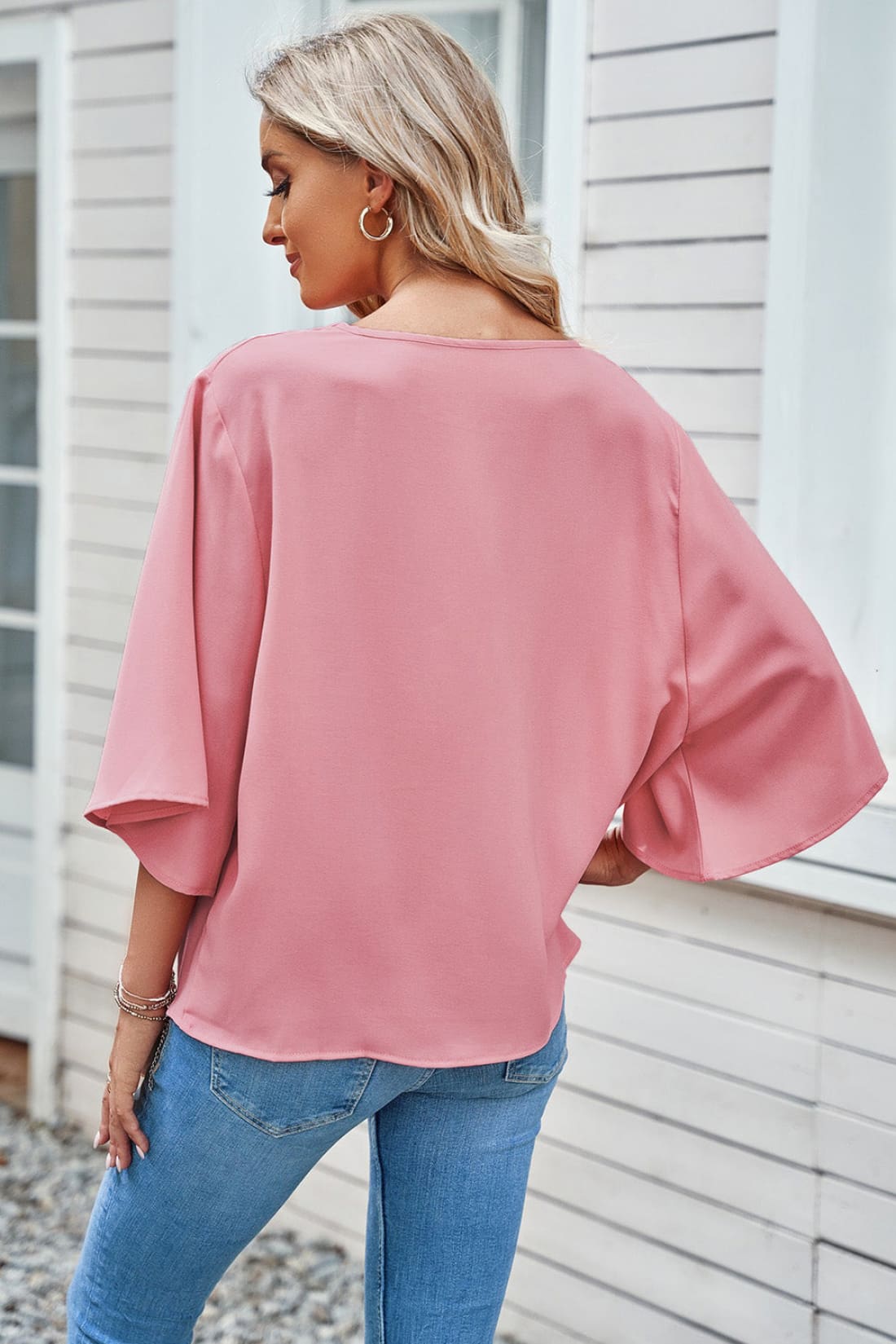 Desk to Dinner Draped Blouse | Blouses & Shirts