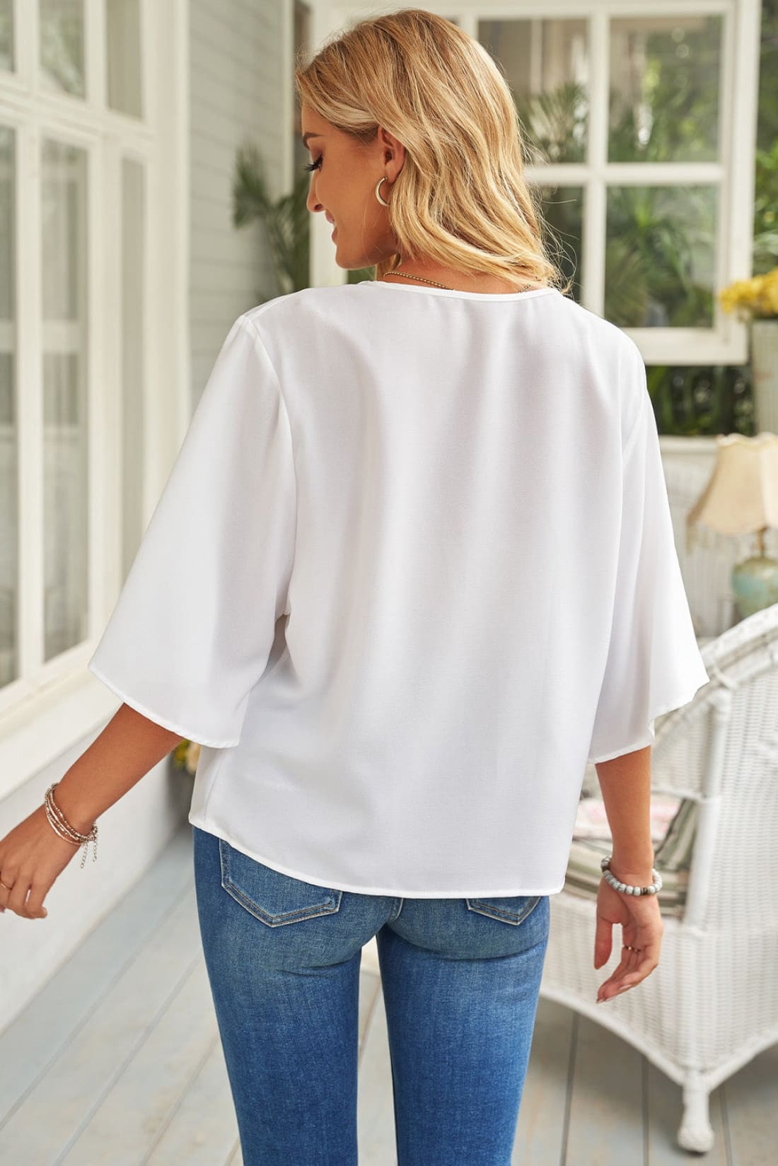 Desk to Dinner Draped Blouse | Blouses & Shirts