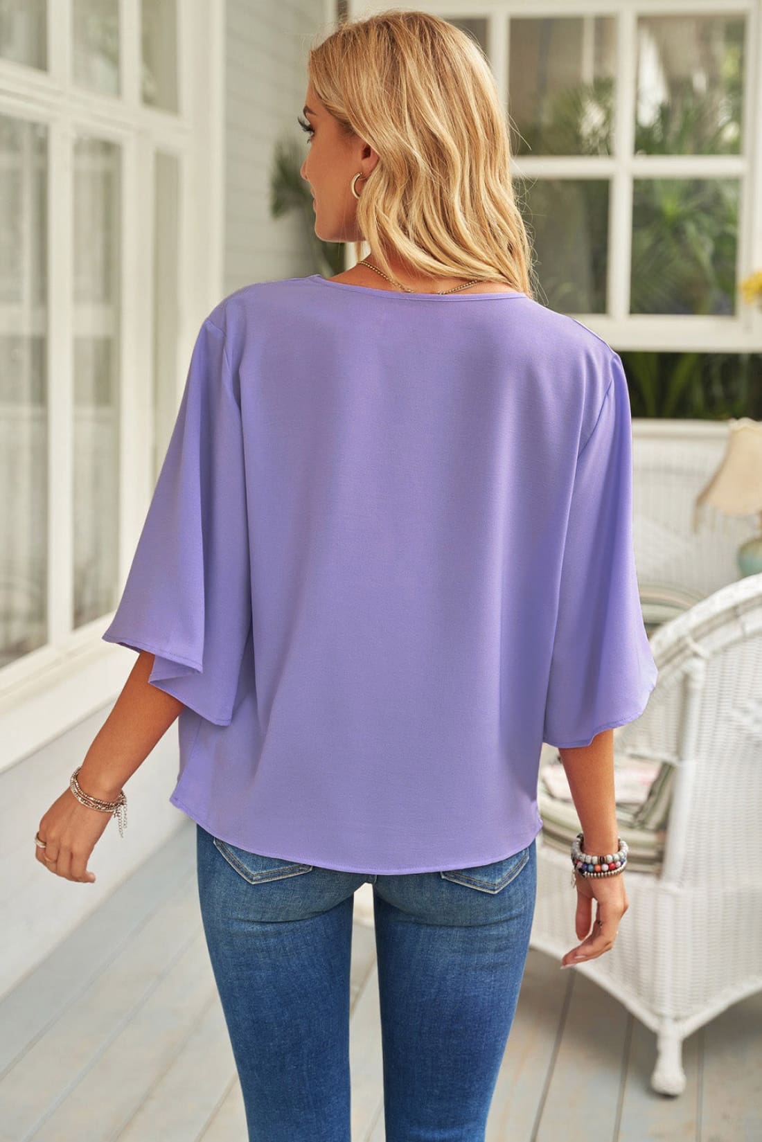 Desk to Dinner Draped Blouse | Blouses & Shirts