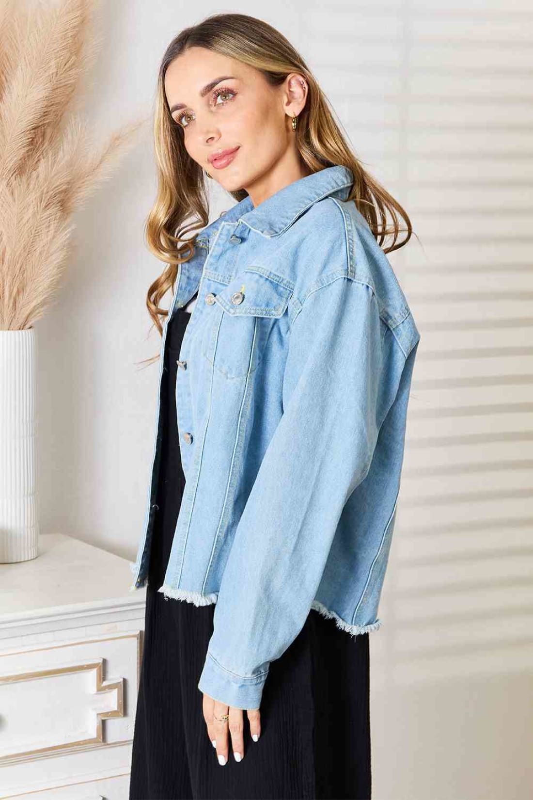 Light Wash Denim Jacket | Jackets & Coats