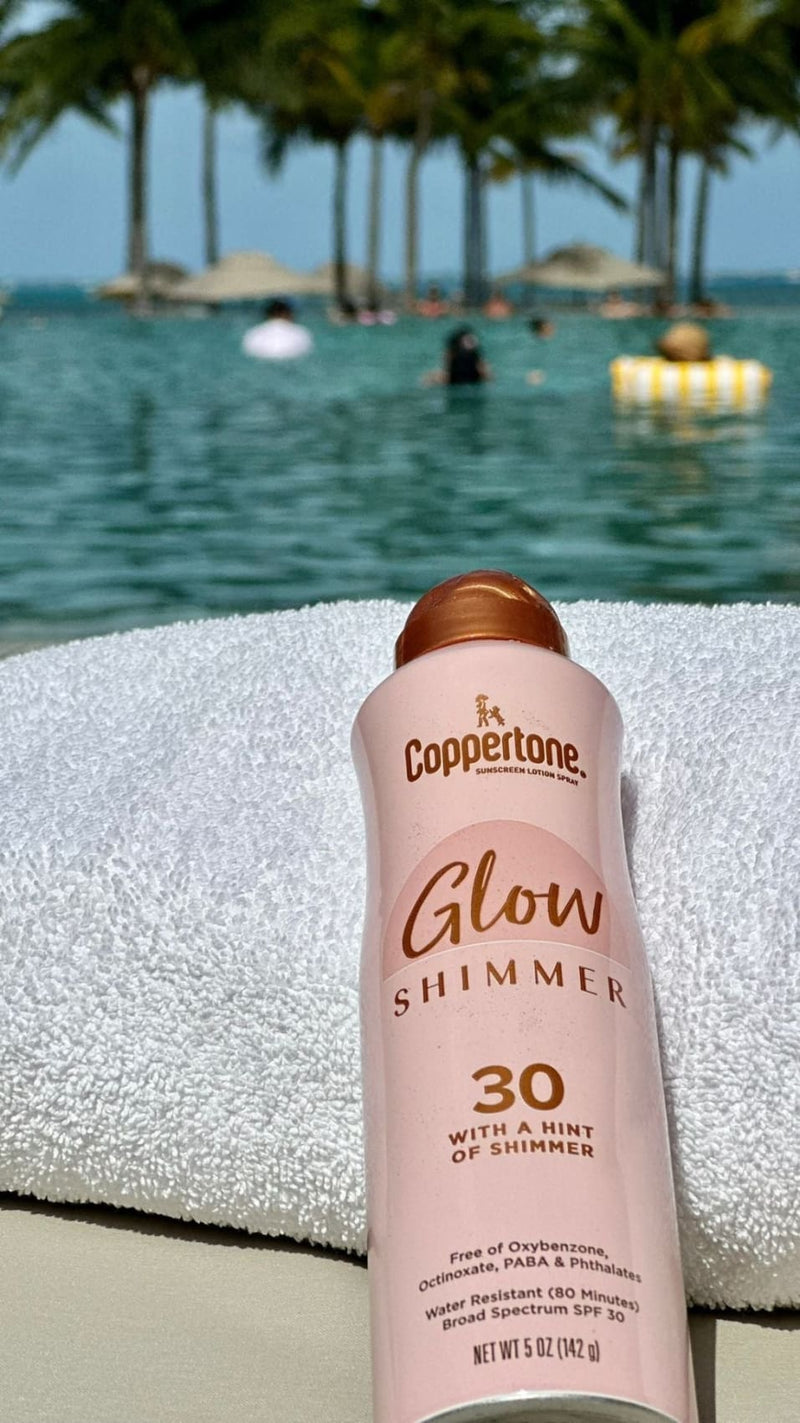 Elevated Sunscreen Experience - Coppertone Glow Shimmer