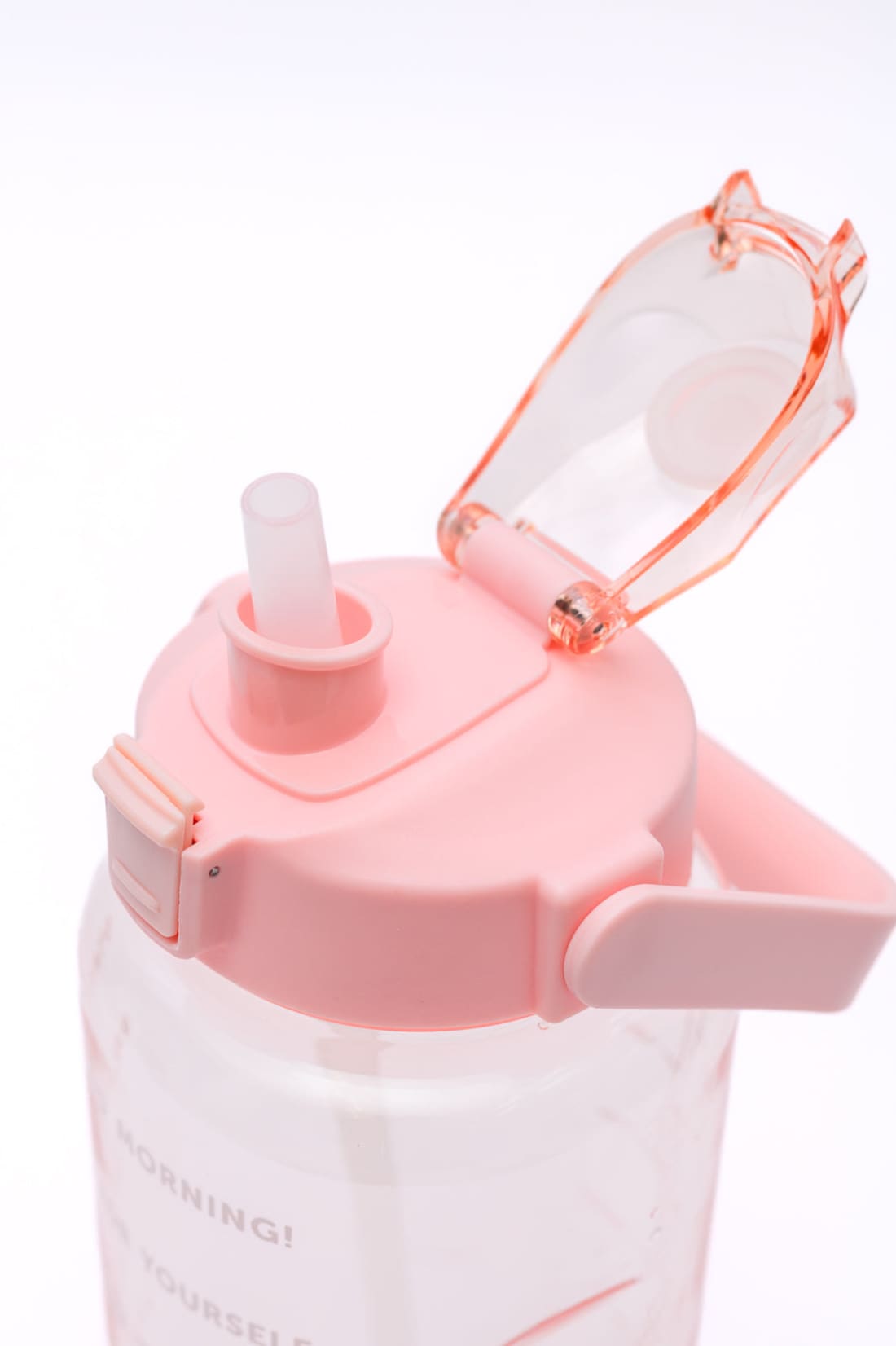 Elevated Water Tracking Bottle in Pink | Health & Beauty