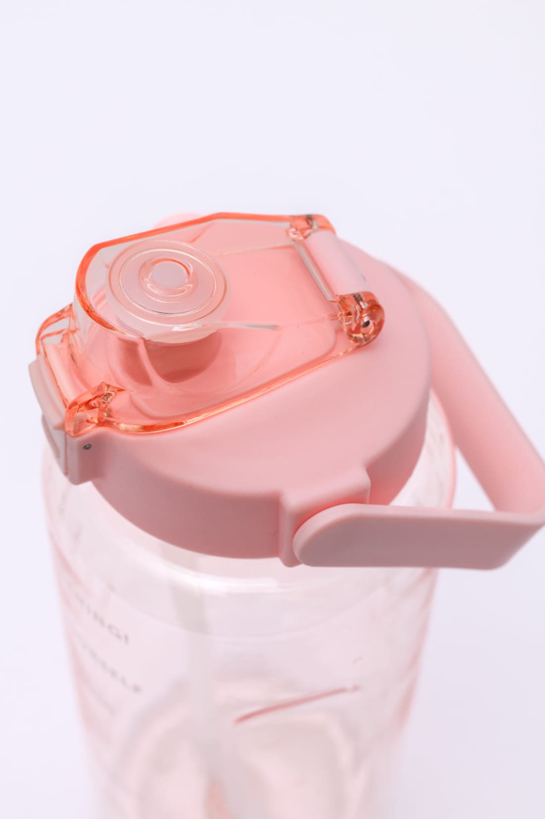 Elevated Water Tracking Bottle in Pink | Health & Beauty