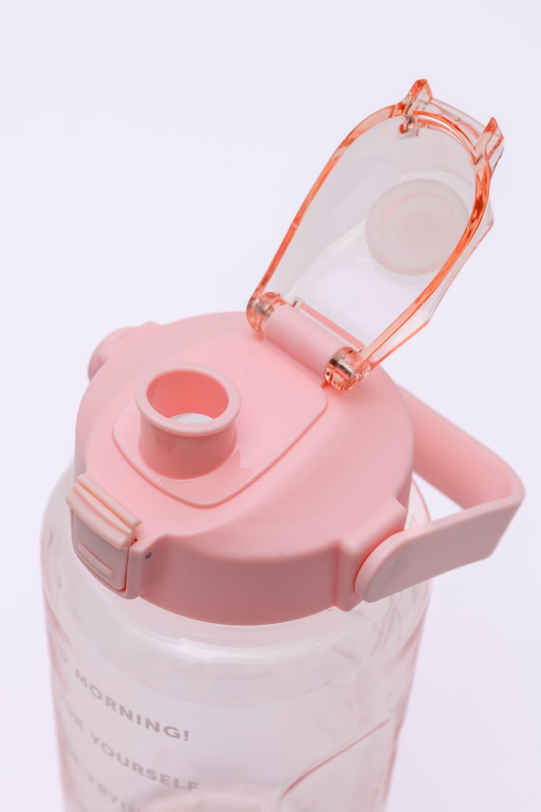 Elevated Water Tracking Bottle in Pink | Health & Beauty