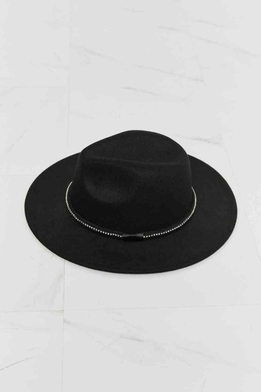 It’s a Party Fedora Hat w Rhinestone Details