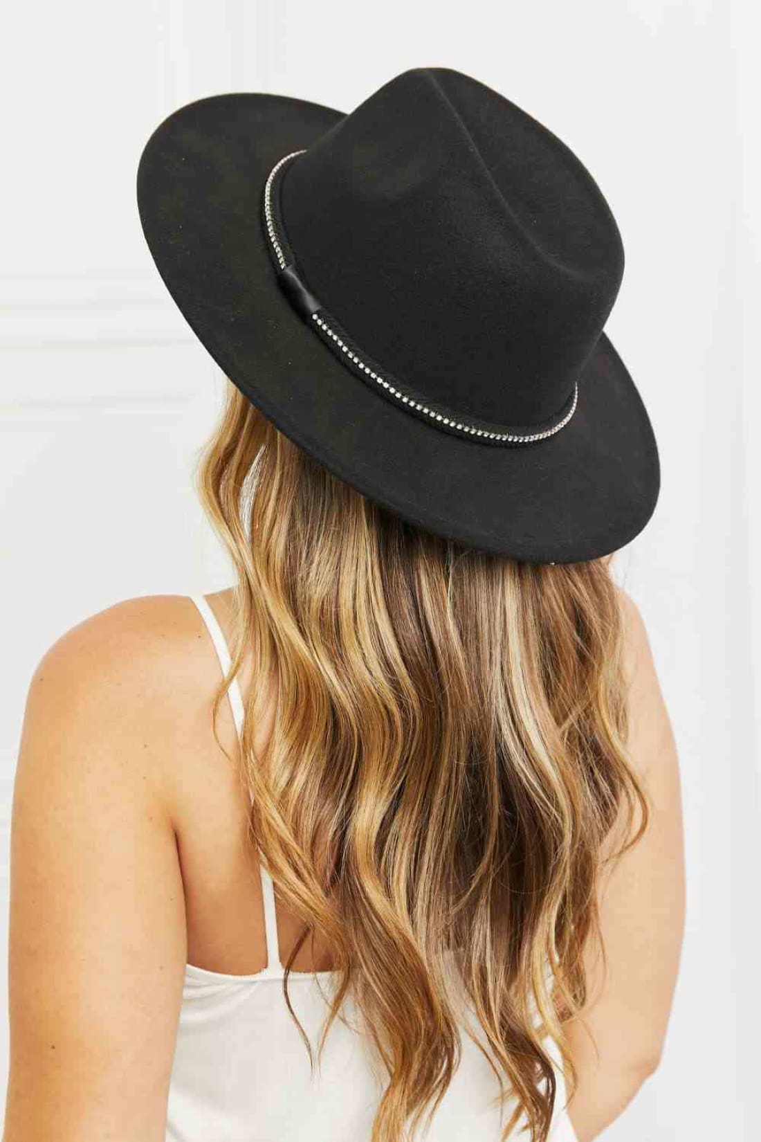 It’s a Party Fedora Hat w Rhinestone Details