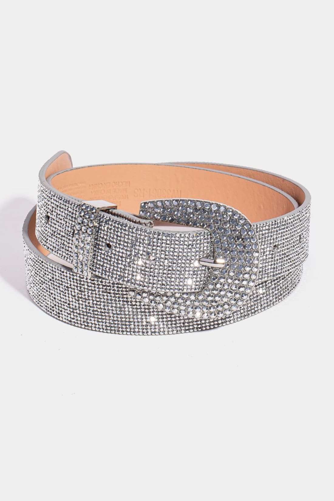 Fame Rhinestone Embellished Belt | belt