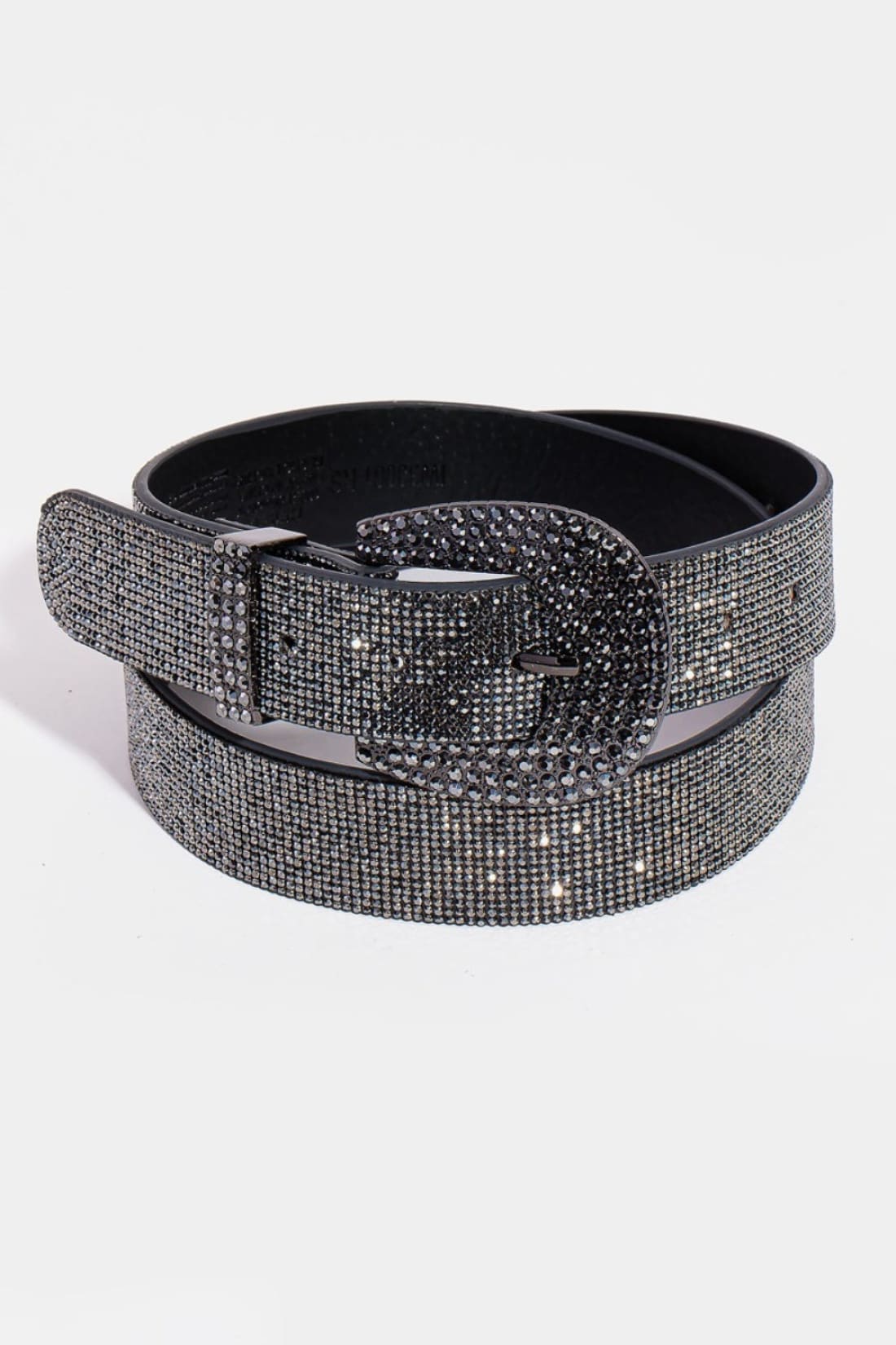 Fame Rhinestone Embellished Belt | belt