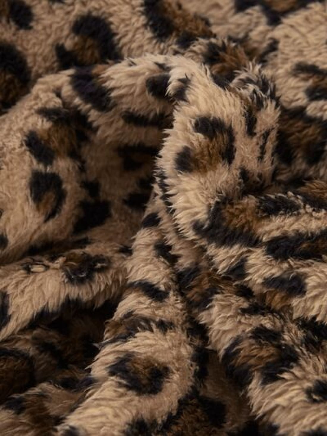 Favorite Fleece Faux Fur Coat - Leopard | Coats & Jackets