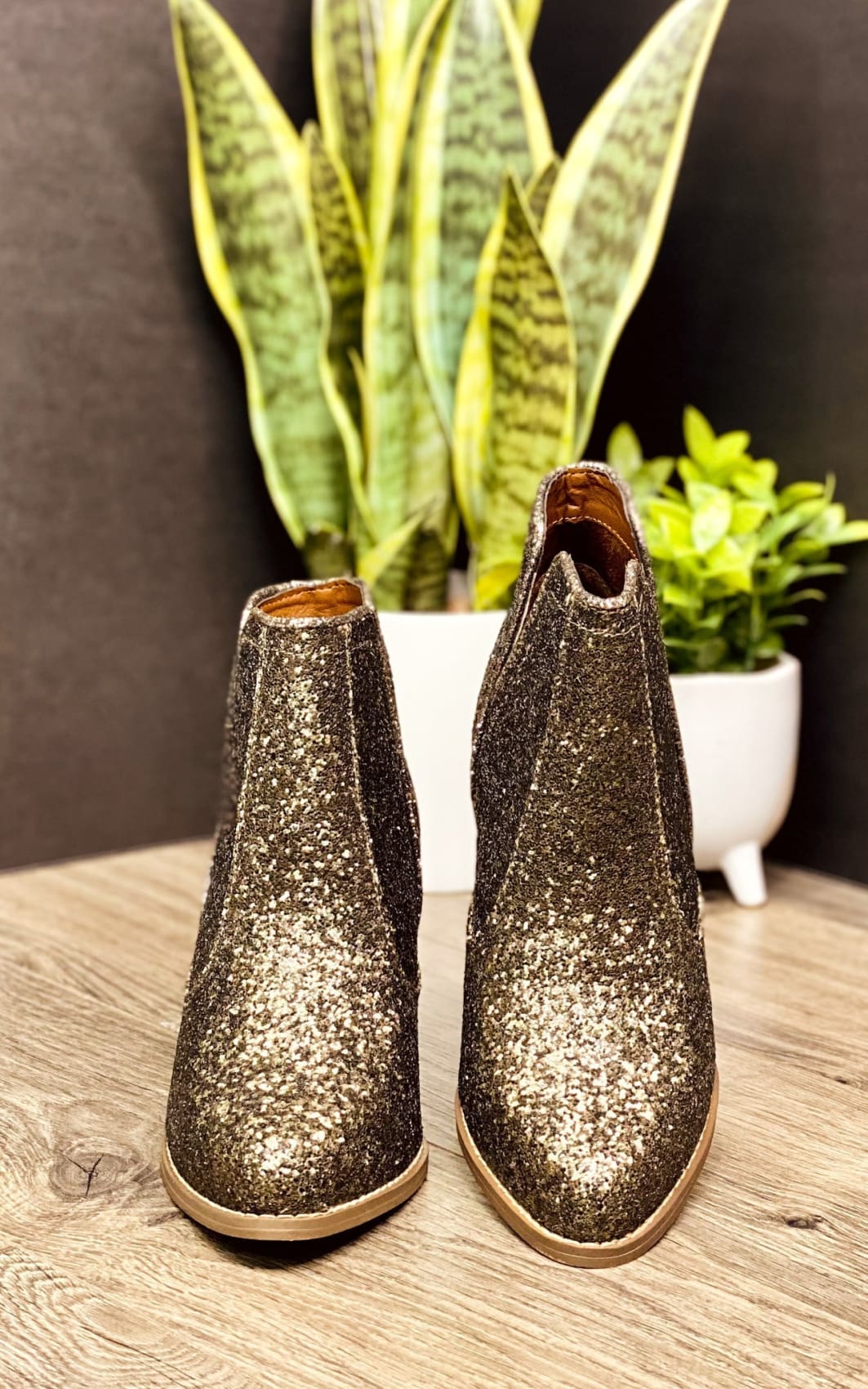 Fiera Booties in Bronze | boots