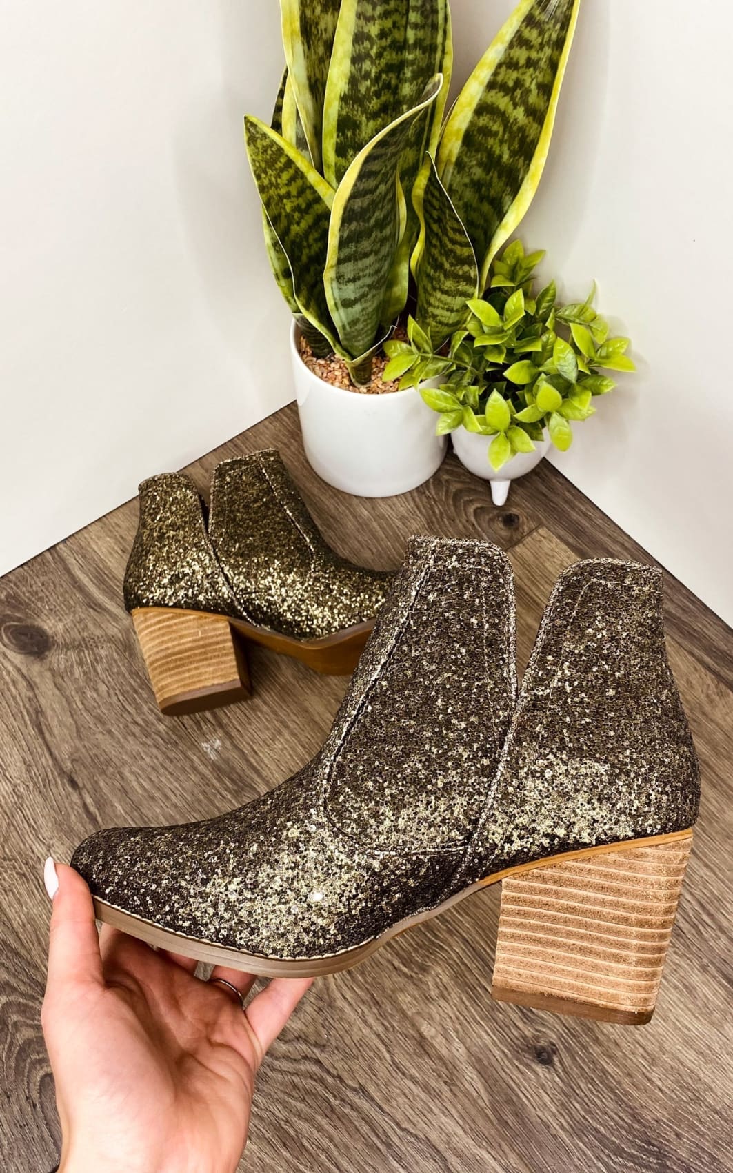 Fiera Booties in Bronze | boots