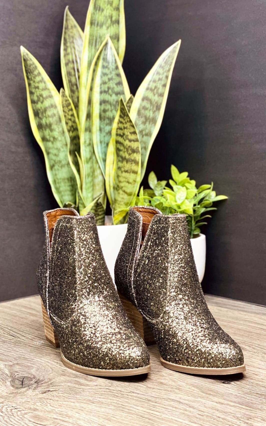 Fiera Booties in Bronze | boots