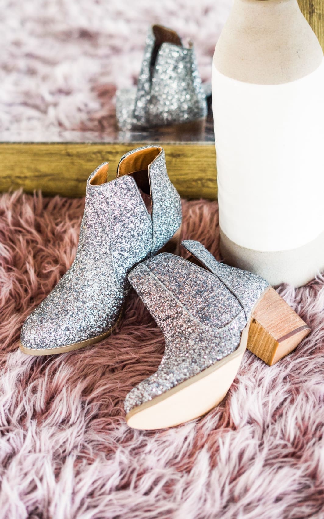 Fiera Booties in Pewter | boots