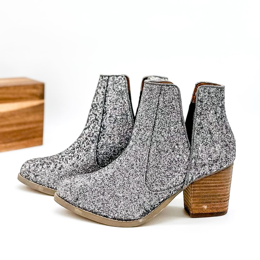 Fiera Booties in Pewter | boots