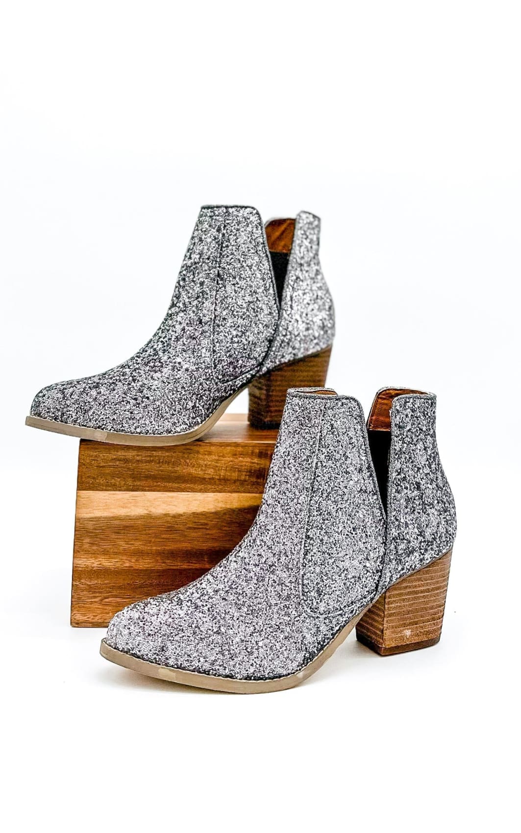 Fiera Booties in Pewter | boots