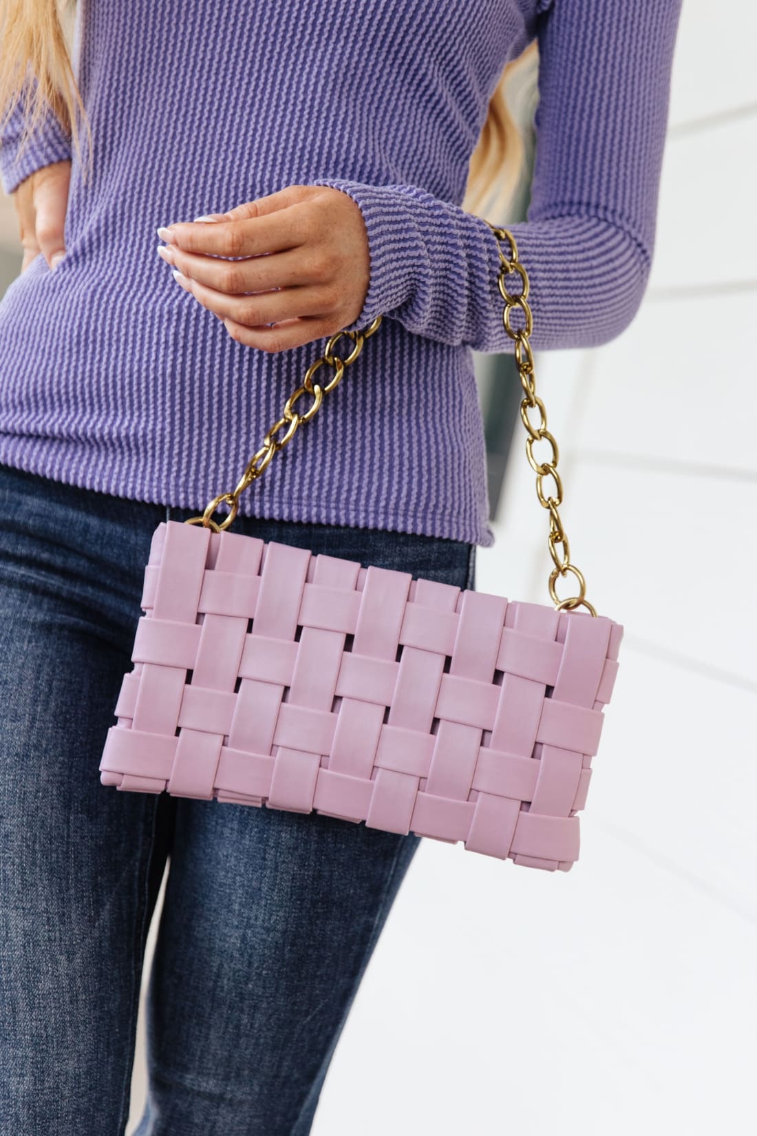 Forever Falling Handbag in Lilac | handbag