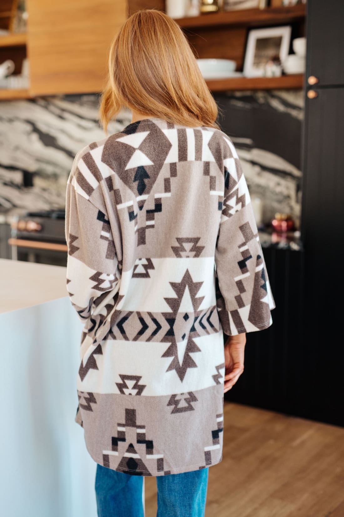 Full of Character Blanket Kimono | kimono