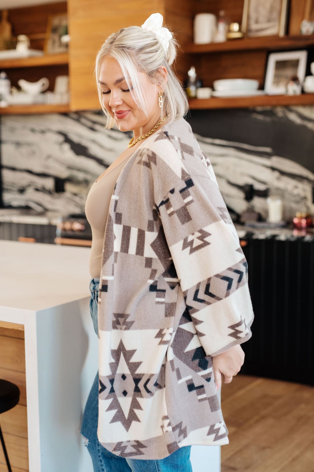 Full of Character Blanket Kimono | kimono