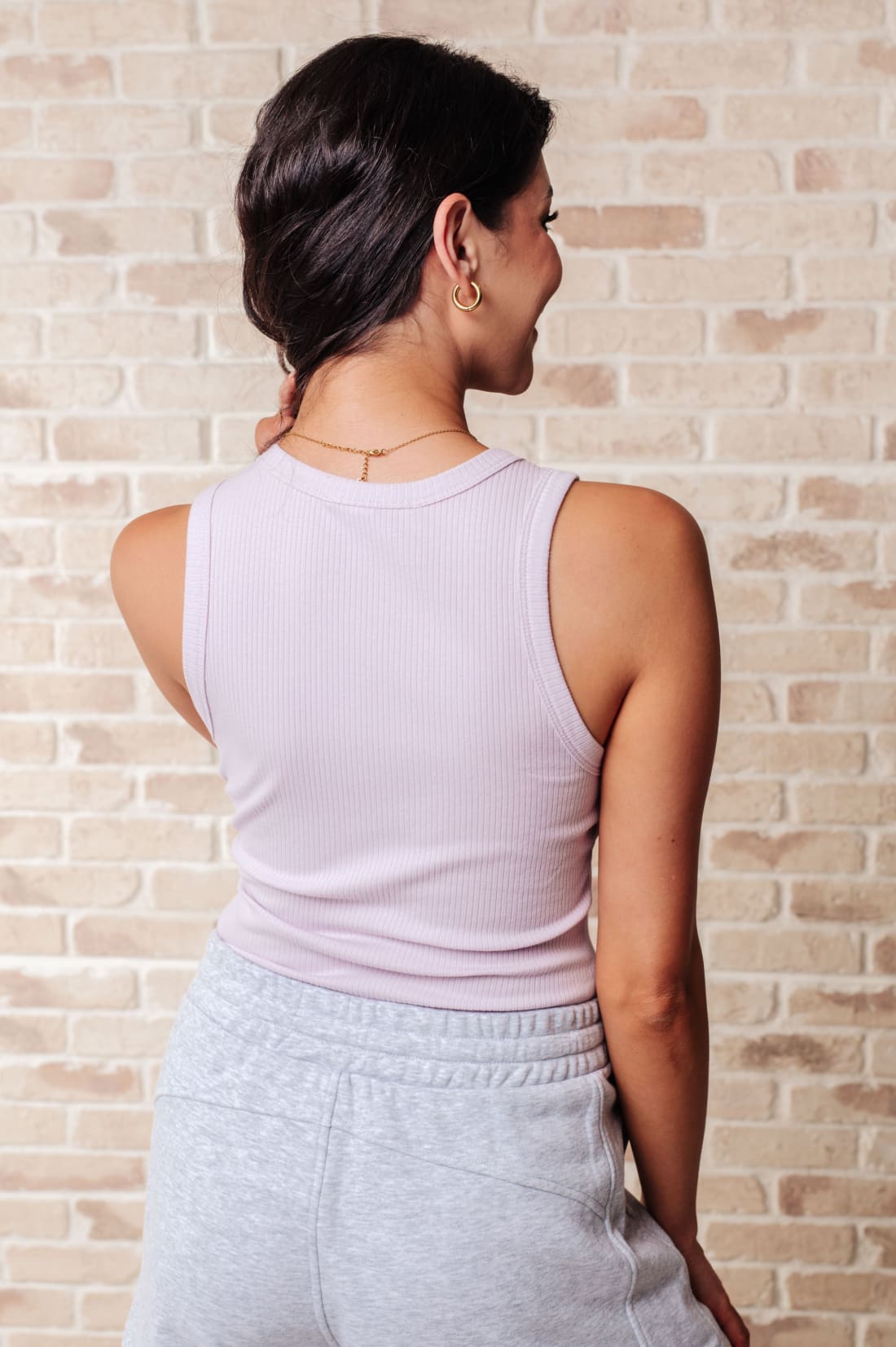 Give Me Something Real Bodysuit in Lavender | Tank Tops