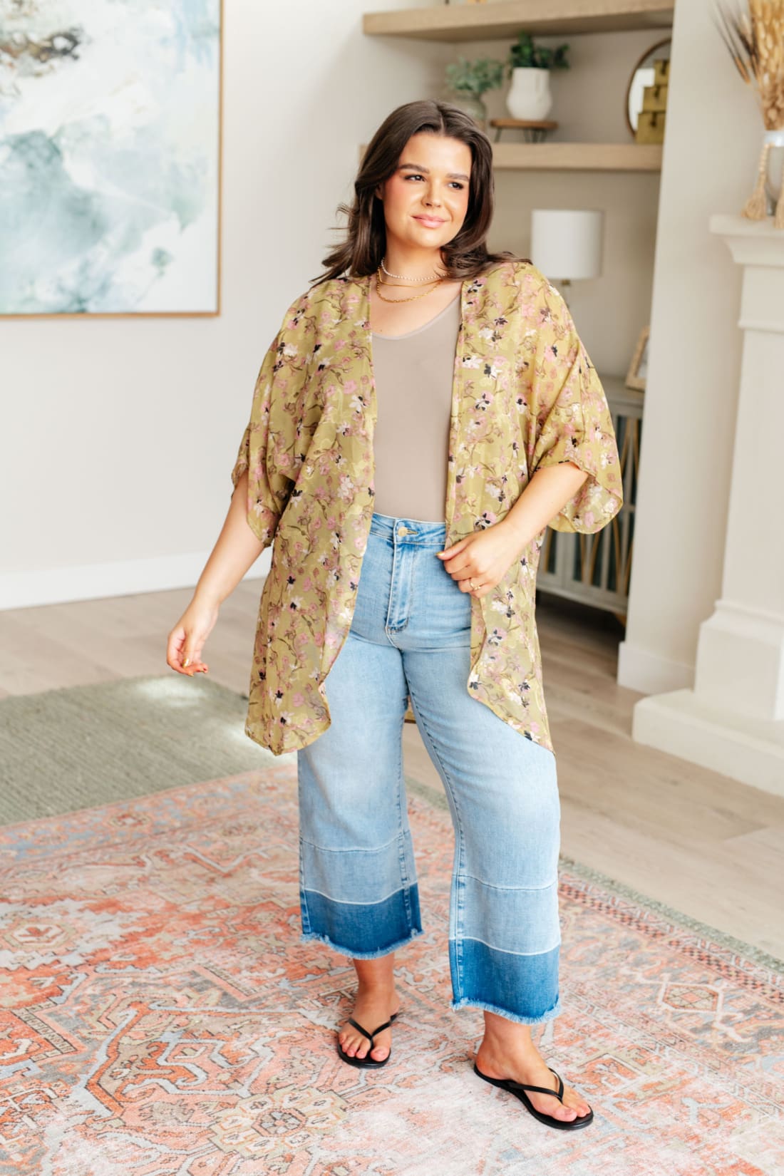 Go Anywhere Floral Kimono | kimono