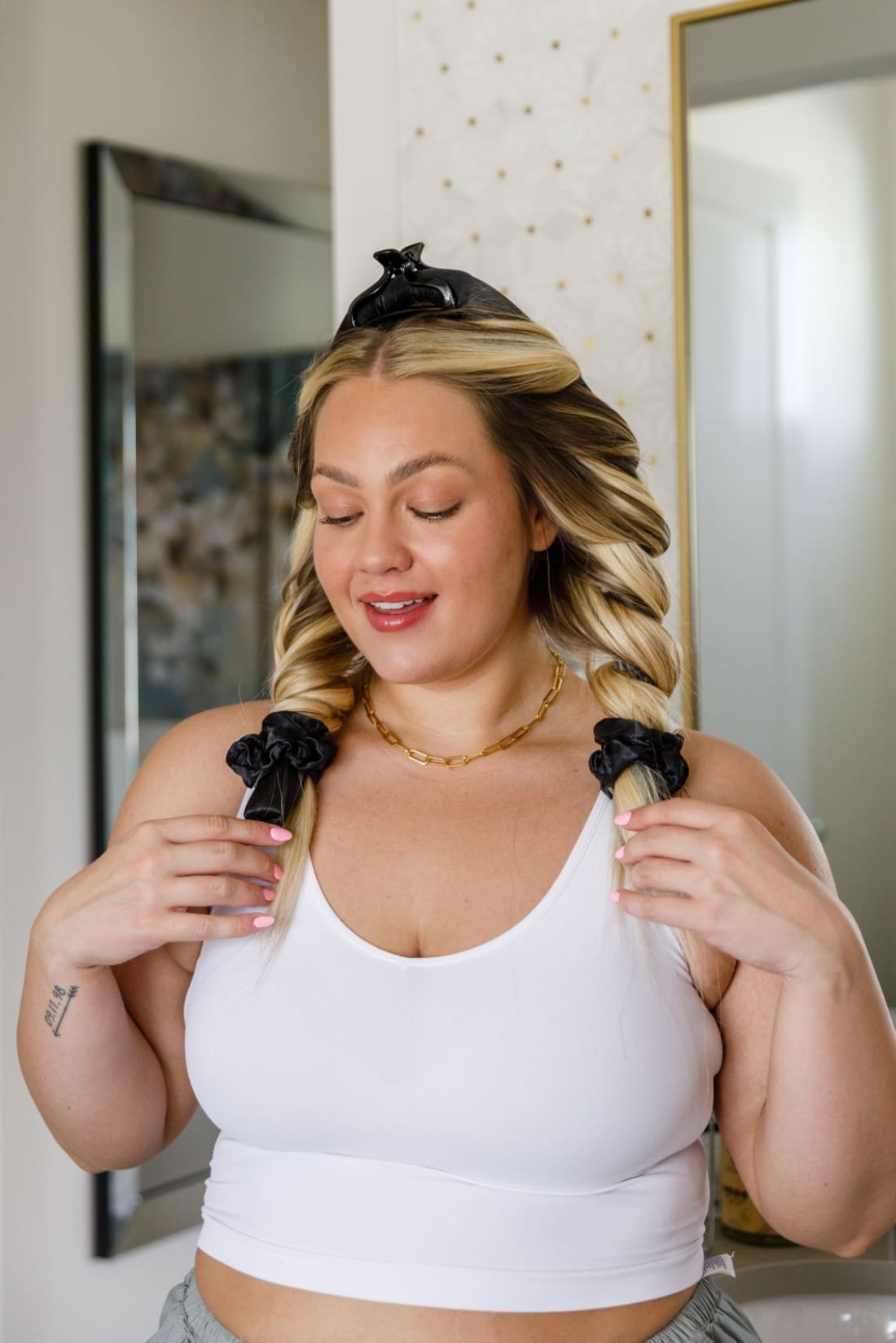 Got Your Back Heatless Curling Set in Black | Health & Beauty