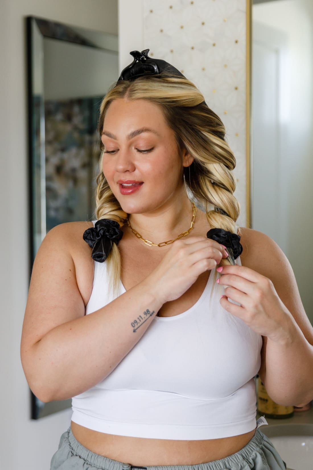 Got Your Back Heatless Curling Set in Black | Health & Beauty