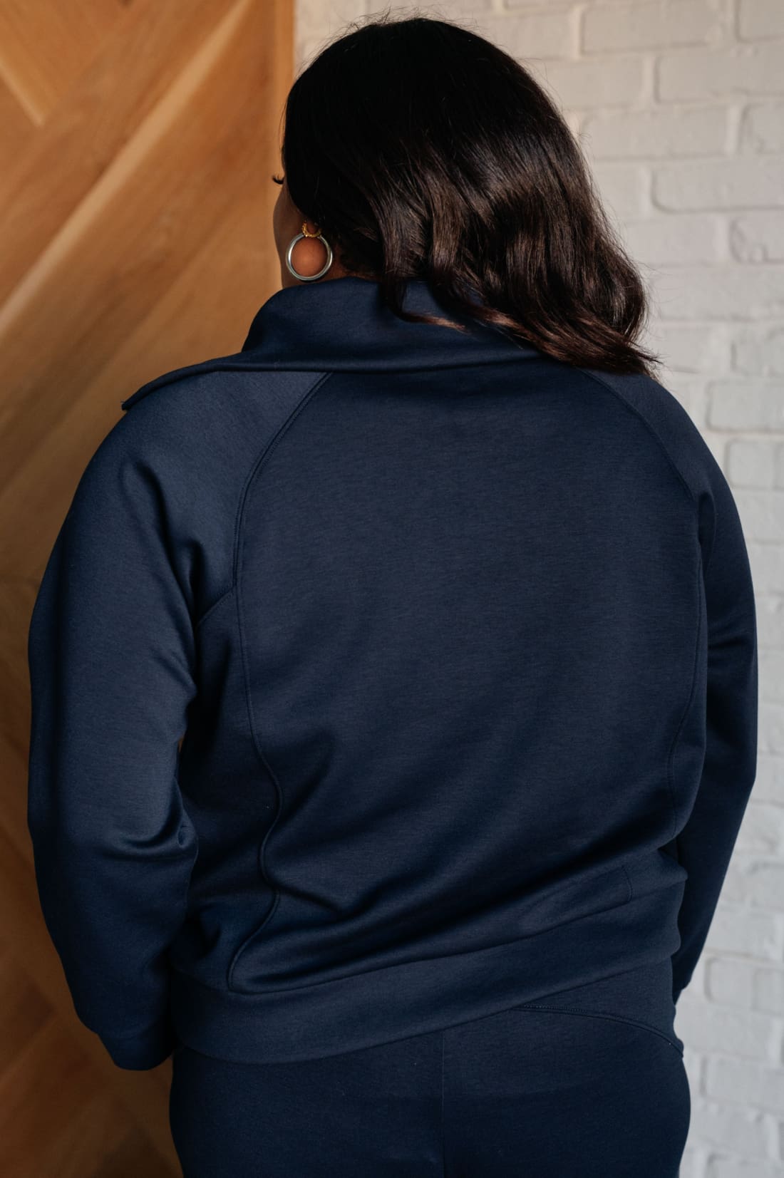 Hamptons Travel Half Zip Pullover in Navy | Sweatshirts & Hoodies