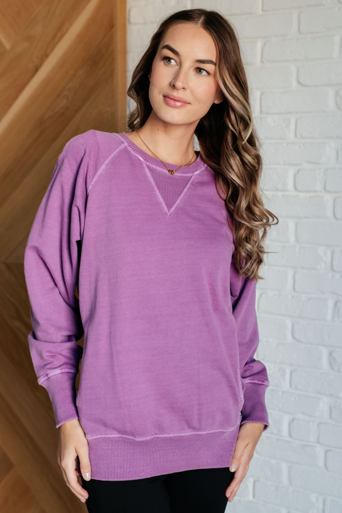 Hands Down Favorite Sweatshirt in Light Plum | Sweatshirts & Hoodies