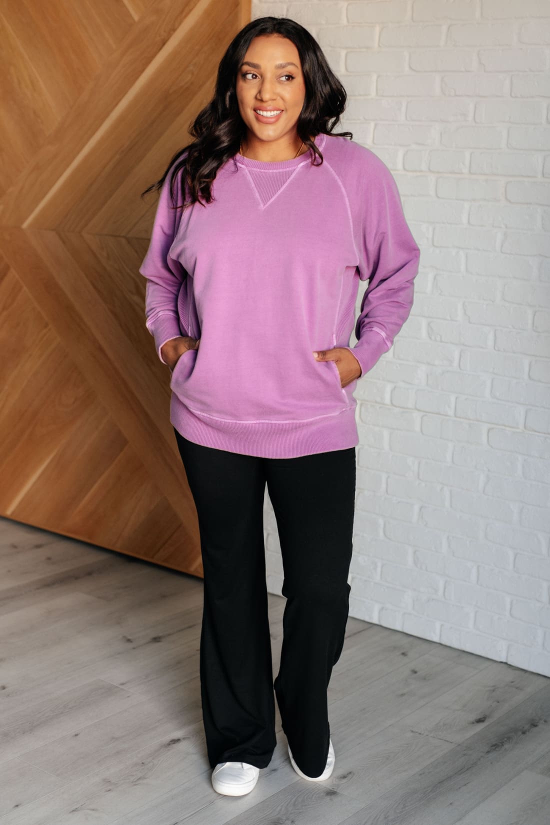 Hands Down Favorite Sweatshirt in Light Plum | Sweatshirts & Hoodies