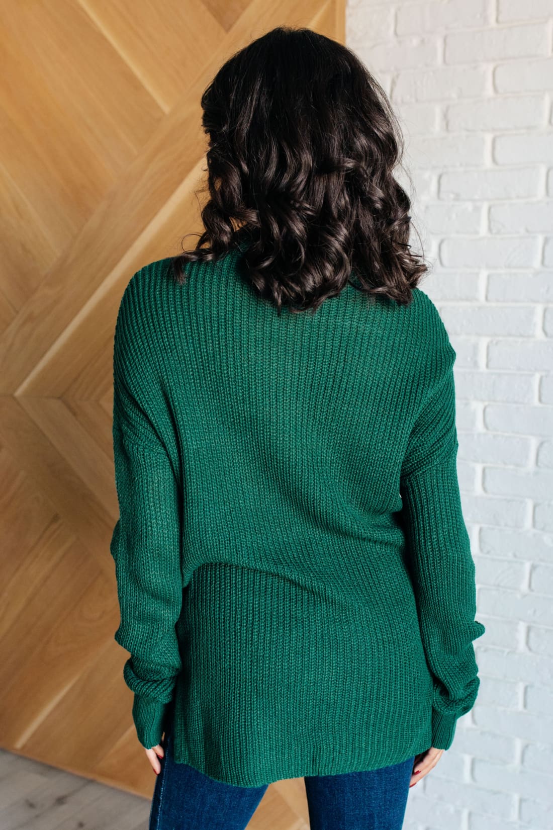 Tunic Sweater in Emerald | Sweaters & Cardigans