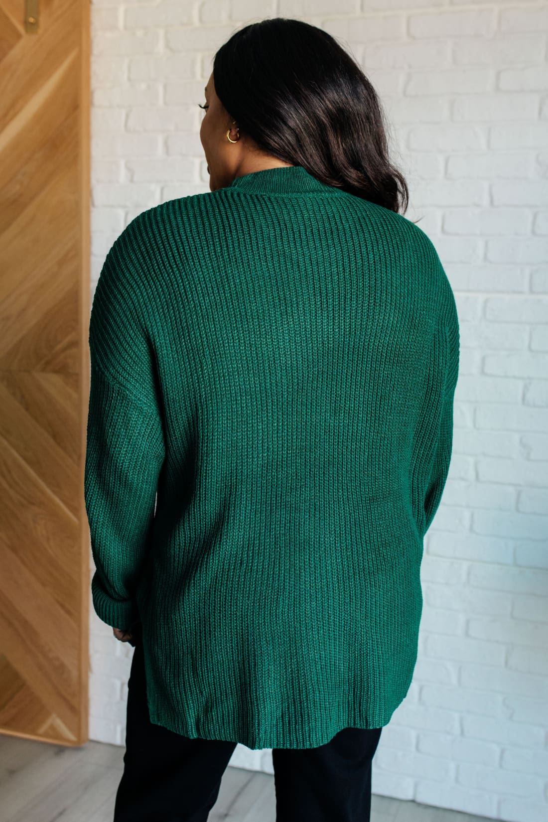 Tunic Sweater in Emerald | Sweaters & Cardigans