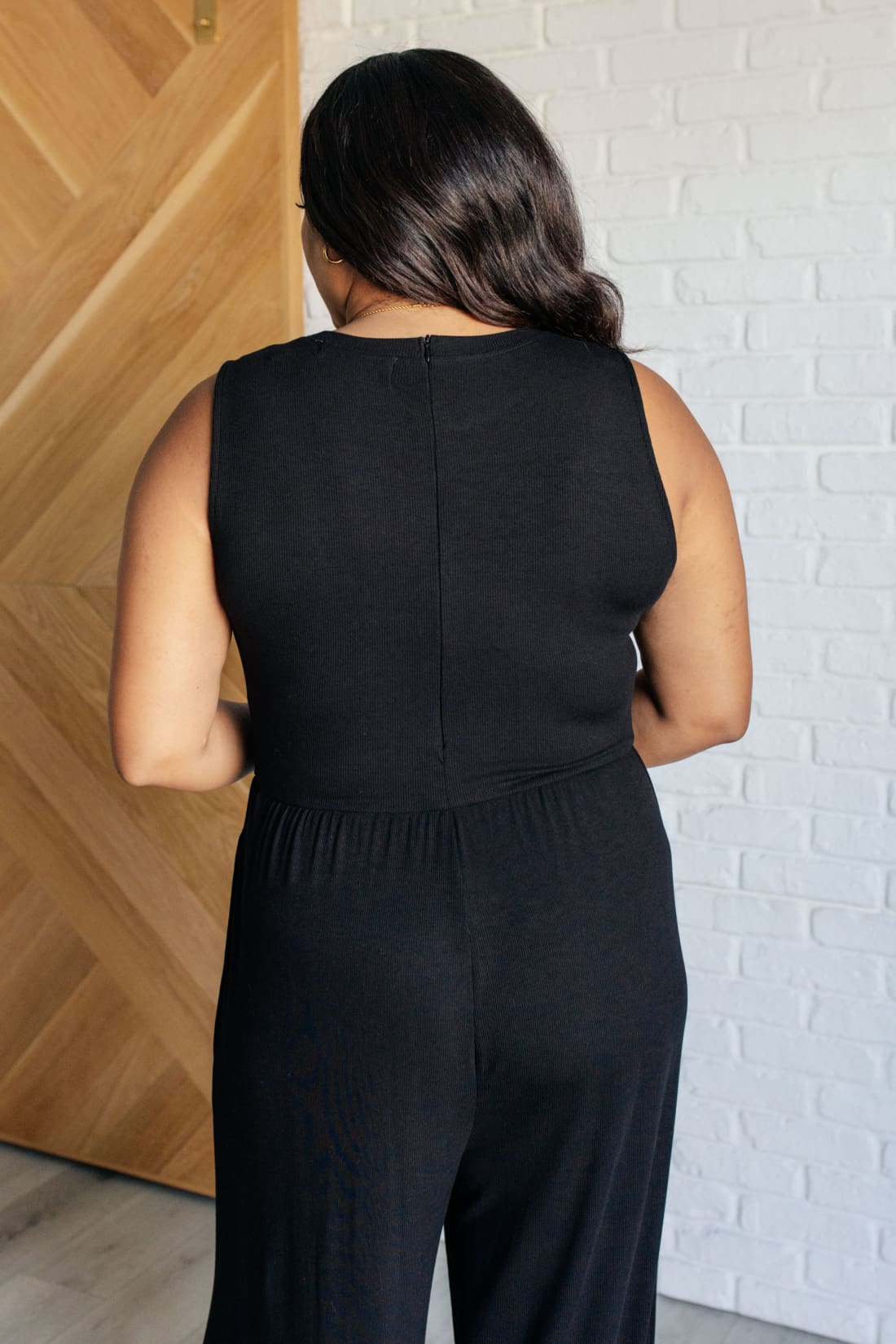 Hilary Wide Leg Jumpsuit in Black | Jumpsuits & Rompers