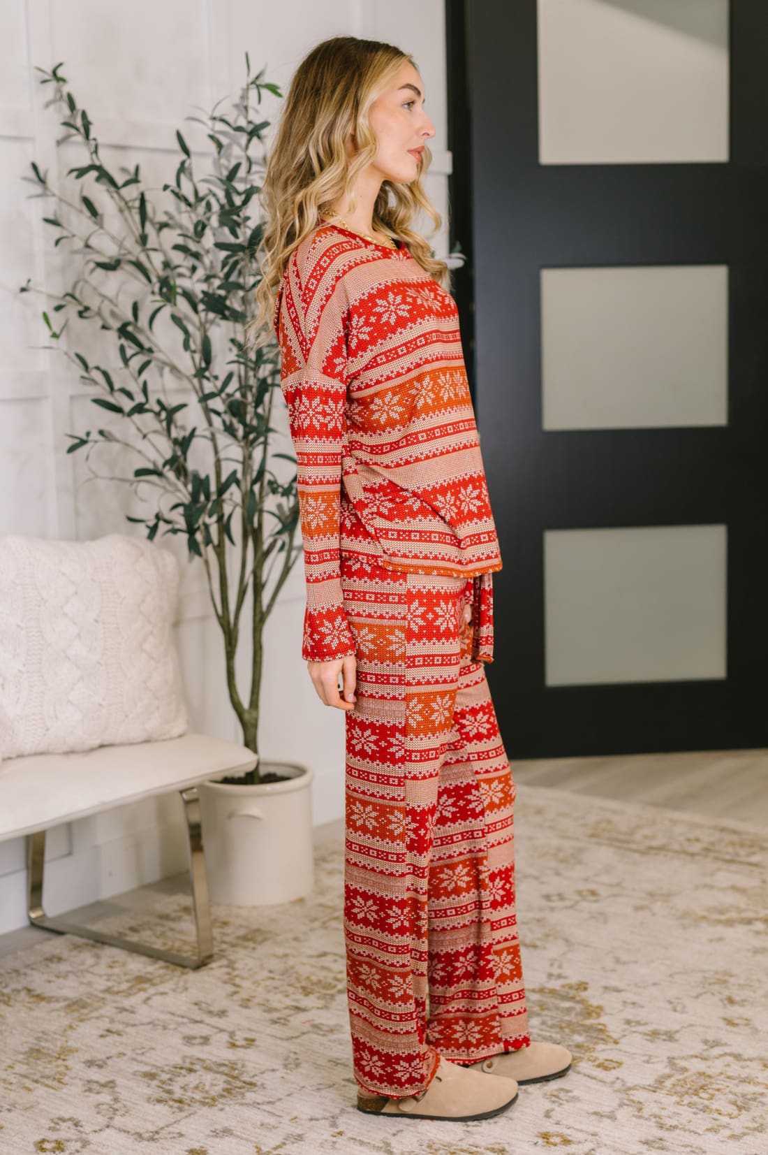 Holly’s Jolly Pajama Top and Bottom Set