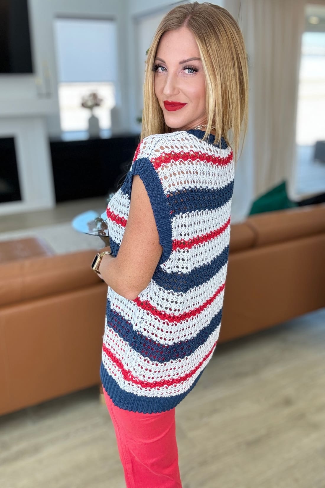 Home of the Brave Dolman Sleeve Summer Sweater | Tops