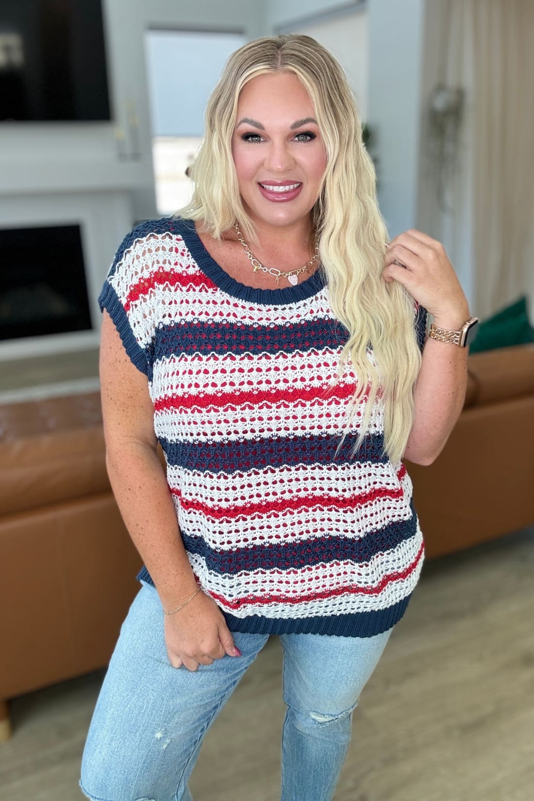 Home of the Brave Dolman Sleeve Summer Sweater | Tops