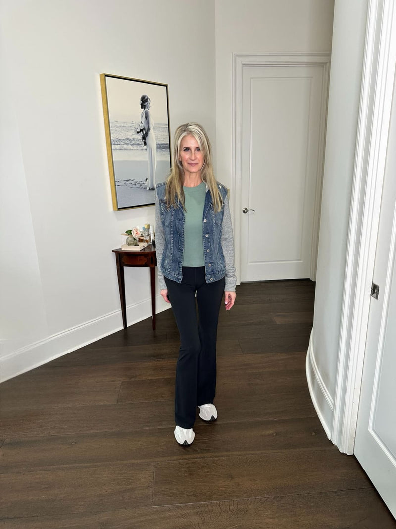 Hooded Sweatshirt Jean Jacket - Editor’s Picks