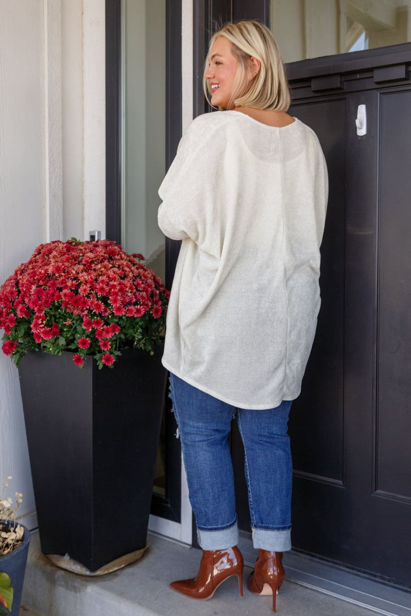 How’s It Going Open Front Cardigan